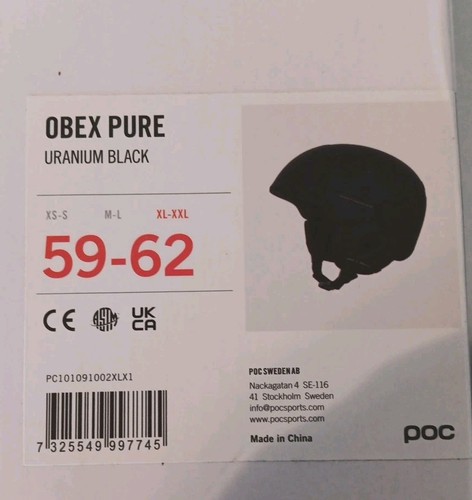 Poc obex pure - -, adaptable